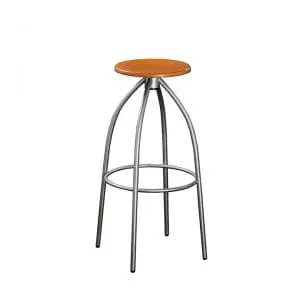 Partyrent : taburete de acero y madera